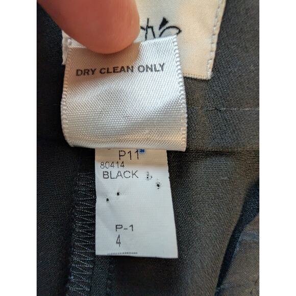 Cache Pants Size 4 Black Women’s Flair Leg Studded Business 31X33 Classy - Picture 8 of 8
